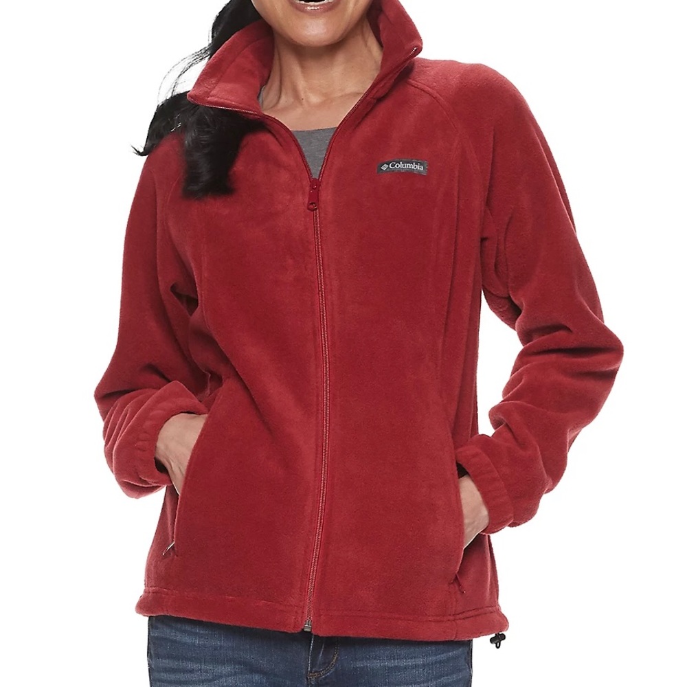 Size Large Women’s Red Columbia Fleece